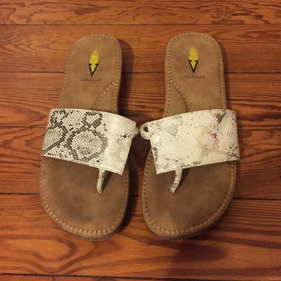 volatile shoes snakeskin